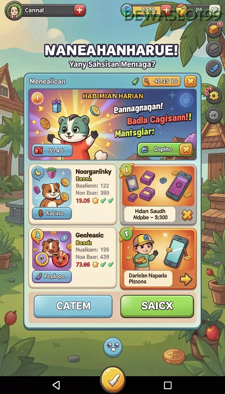 Cuplikan layar RPVIP5 — halaman utama